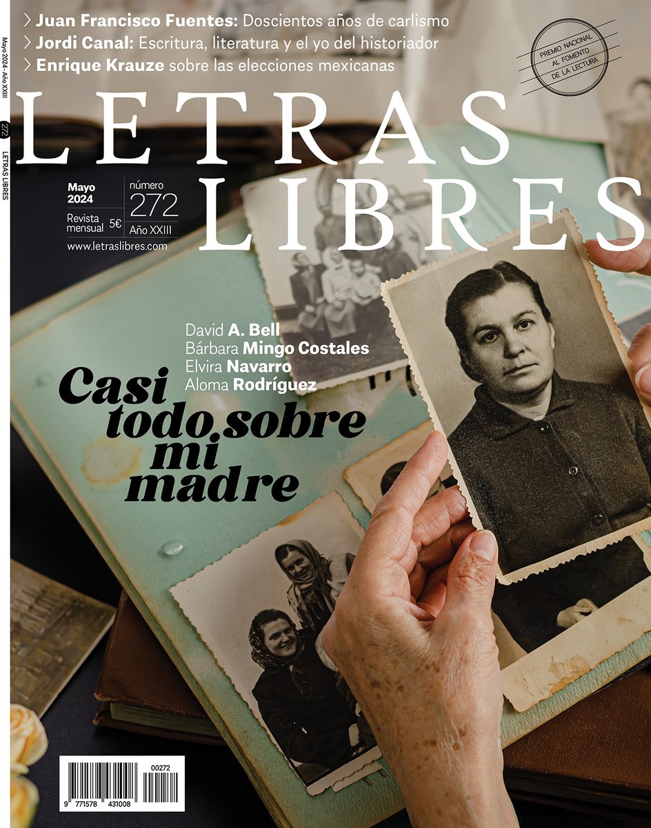 Casi todo sobre mi madre, en el número de mayo de Letras Libres España. En los archivos de mi madre, por @DavidAvromBell. Mi madre cheyene, de @zinematecahurac. Sobre la dificultad de escribir, por @ElviraNavarro. Y un inventario de @alomasimpe