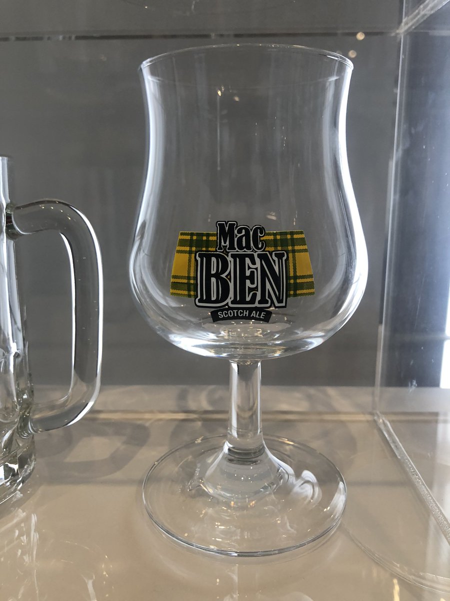 A few British (and British influenced) beer glasses in Belgian Beer World