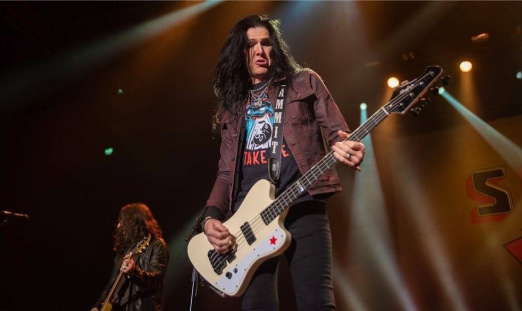 Love these stellar shots of Todd  @todddammitkerns ♥ performing in Luxembourg 🎸🔥⚡
📷Credit photo owner
#ToddKerns #brilliantbassist #vibrantvocalist #SMKC #ToddbackThursday