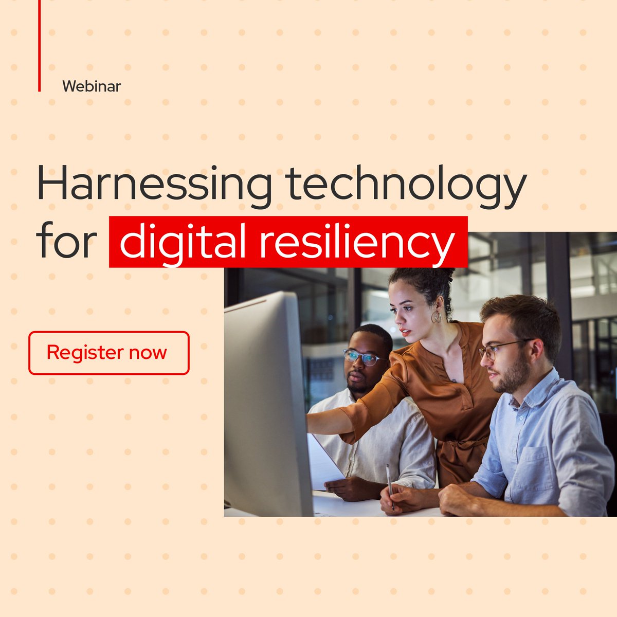 Hear insights from Daniel-Zoe Jimenez, VP for IDC's APAC region, and Gaurav Sharma, Director and Head of the Global Business Value Centre of Excellence at Red Hat as they discuss how best to drive business agility and resilience. Reserve your seat now! red.ht/4aYQdm3