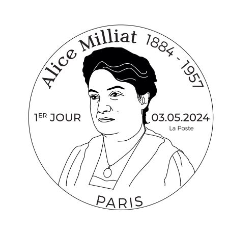 [J-1] avant le lancement en avant-première du #timbre Alice Milliat 1884-1957 à : 📍Le Carré d’Encre, de 10h à 19h, 13 bis rue des Mathurins, 75009 PARIS (Oblitération jusqu’à 17h) @LPNews_IDF #Philatelie #collection