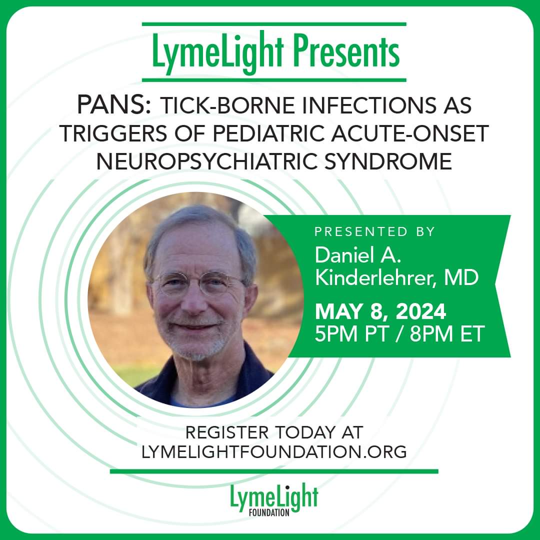 It's #LymeDiseaseAwarenessMonth #TickBorneDiseasesAwarenessMonth and #MentalHealthAwarenessWeek

Did you know that Lyme and other Tick-Borne Diseases can cause neuropsychiatric symptoms and be misdiagnosed as mental illness?
#Lyme #Bartonella #PANS #Neuropsychiatric