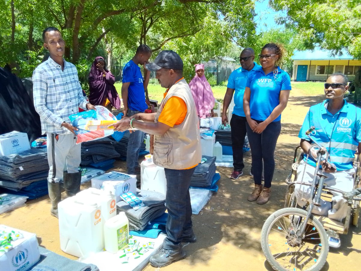 Committed to offering humanitarian support, NFIs have been distributed to 51 families, a total of 402 individuals in Ifo and Dagahaley Refugee camps targeting the elderly and persons with disability affected by floods. #HumanitarianResponse #CIKStrategy