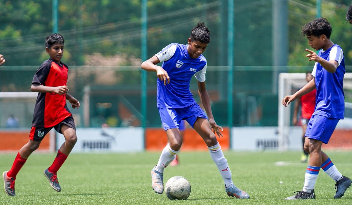 Goals galore as our U15 residential team from The Sports School puts 6⃣ past United Pro Football School in their DPDL clash at SUFC. 🔥 #WeAreBFC #YouthDevelopment
