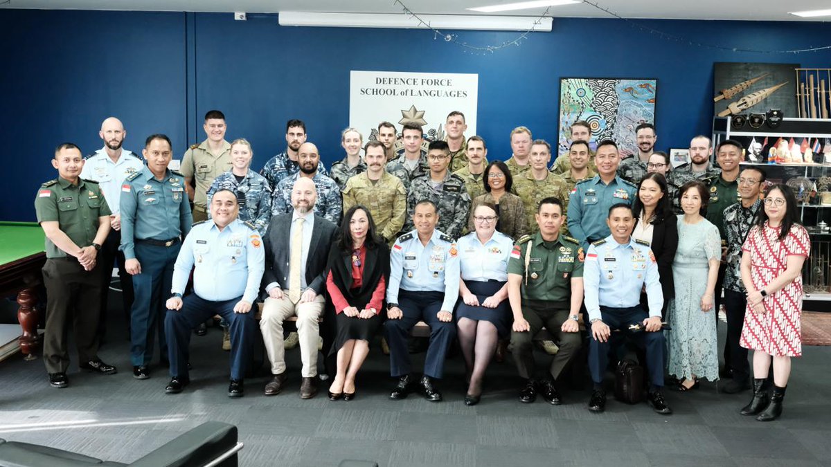 IKAHANid's tweet image. During Assistant for Personnel (Aspers)to Panglima TNI visit to🇦🇺for the JETSC,AVM TNI Syafii visited the Defence International Training Centre&amp;amp;the Defence Force School of Languages,Melbourne. DITC is known to our 🇮🇩colleagues as the first stop in their education experience in🇦🇺!