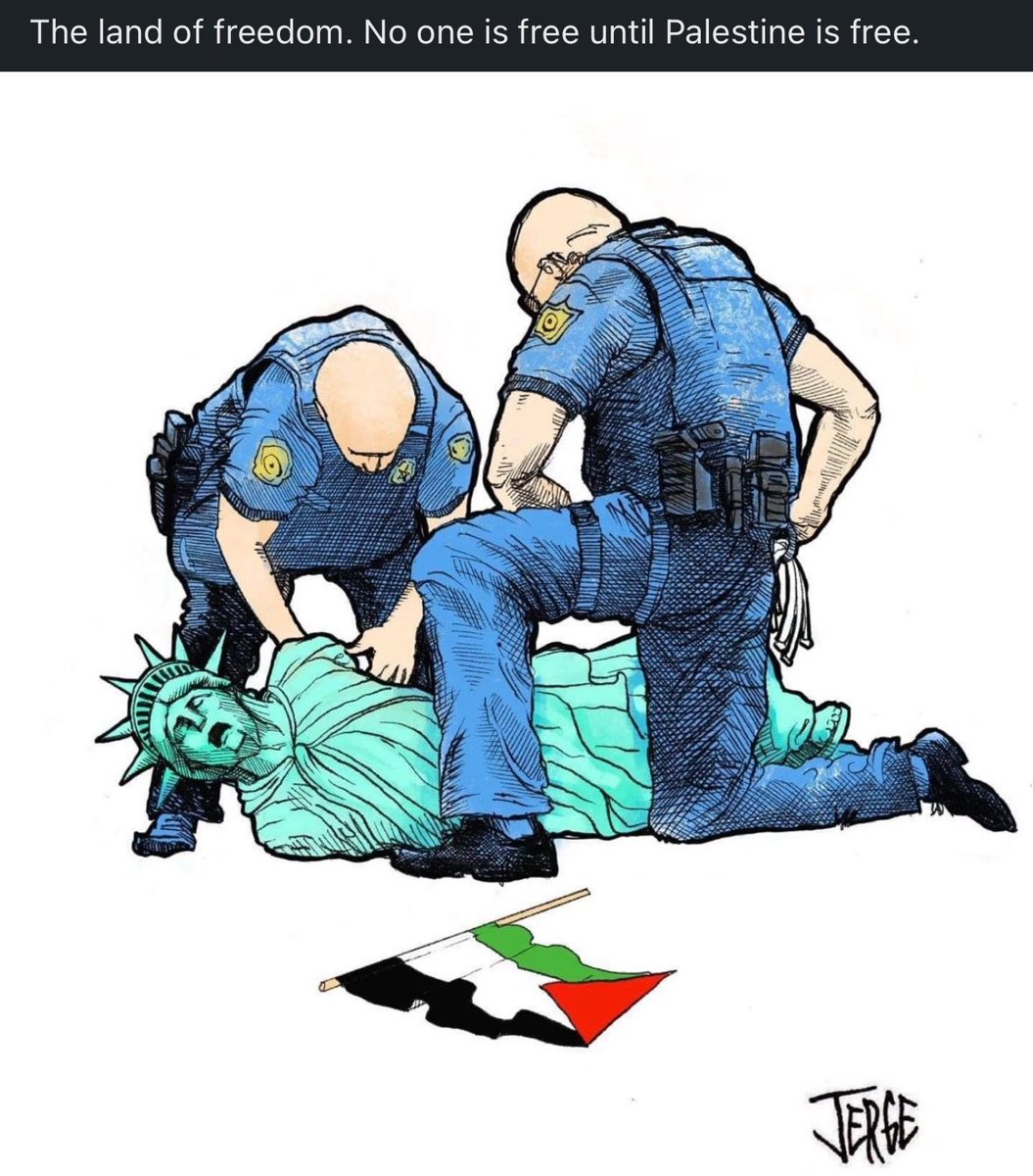 No one is free until Palestine is free.