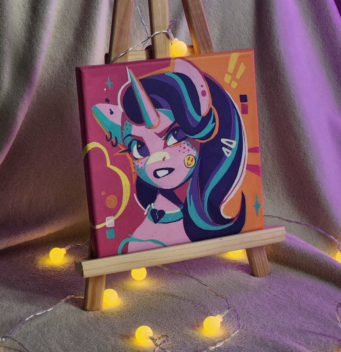Auction for a Starlight painting! (Traditional art)
3 days

Starting bid: $20
Minimum bid increase: $1
No autobuy

Description: canvas on a stretcher 20x20 cm, acrylic markers