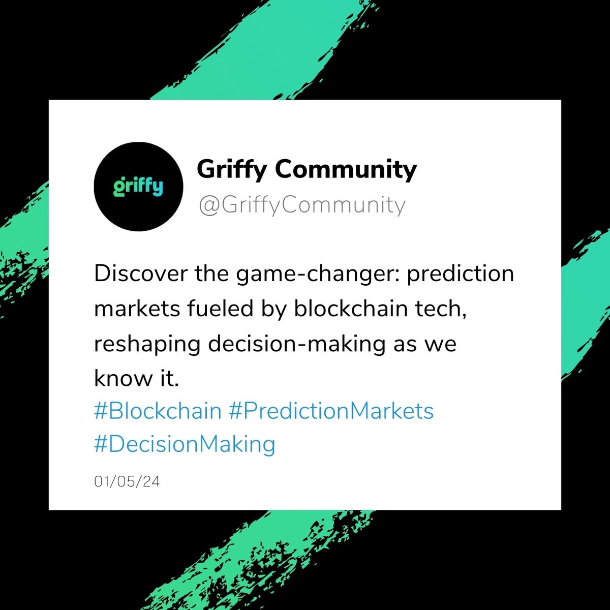 #Blockchain #PredictionMarkets
#DecisionMaking
