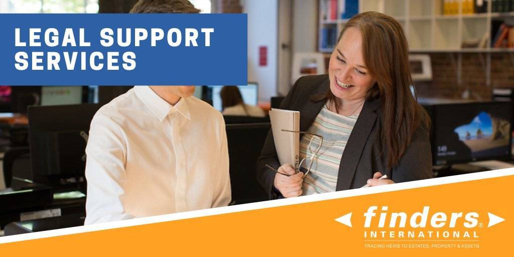 LEGAL SUPPORT SERVICES. We assist #solicitors and other #legalprofessionals with a variety of matters including searches for #missingwills and #unclaimedestates 👉🏽 ow.ly/BJPq30sBA1A

#probateresearch #probatelaw #legalsupport #wills #estates