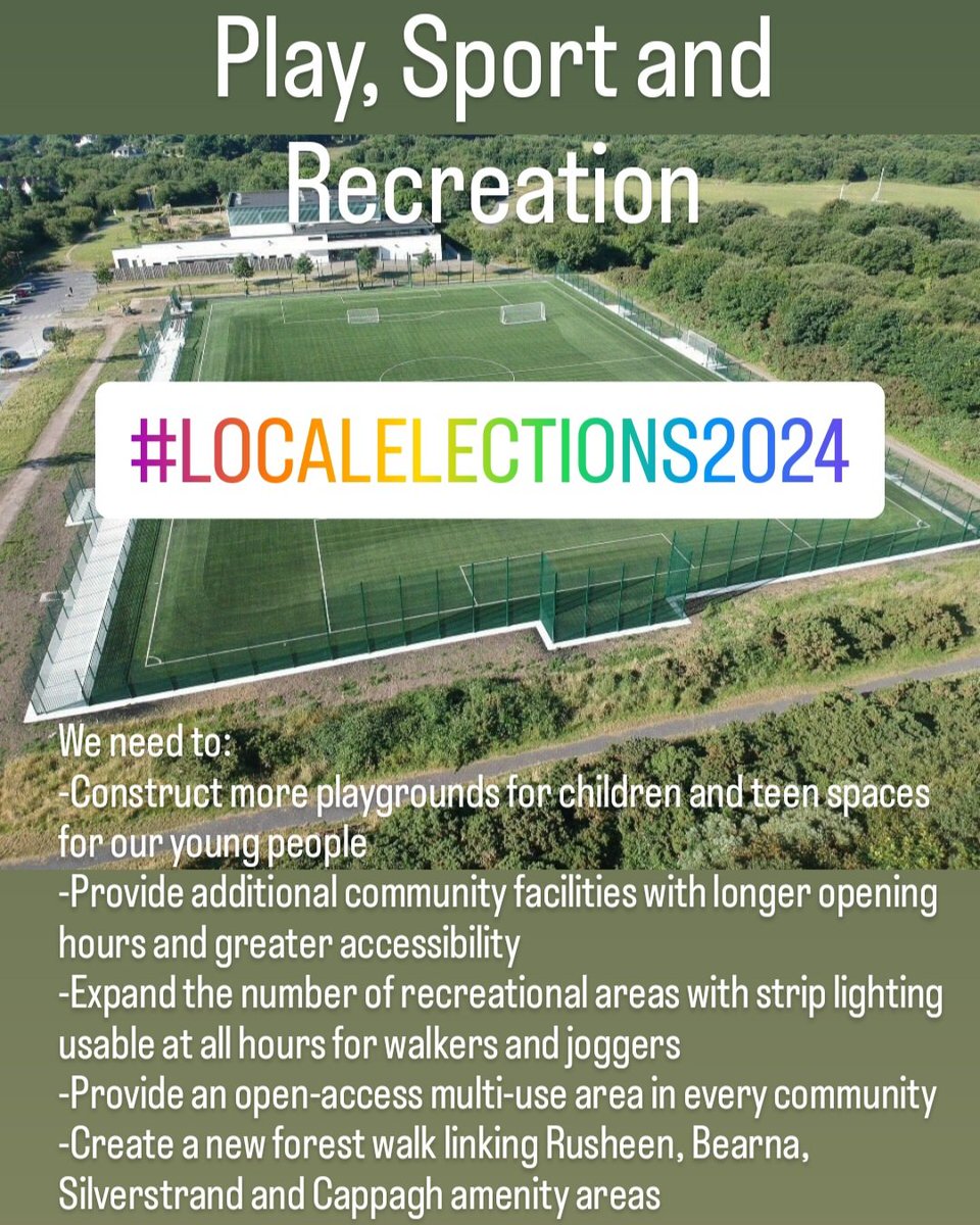 We need to invest more in our recreational and amenity spaces, making them accessible, safe, and convenient for all ages and abilities within our communities #LocalElections2024 #SocDems