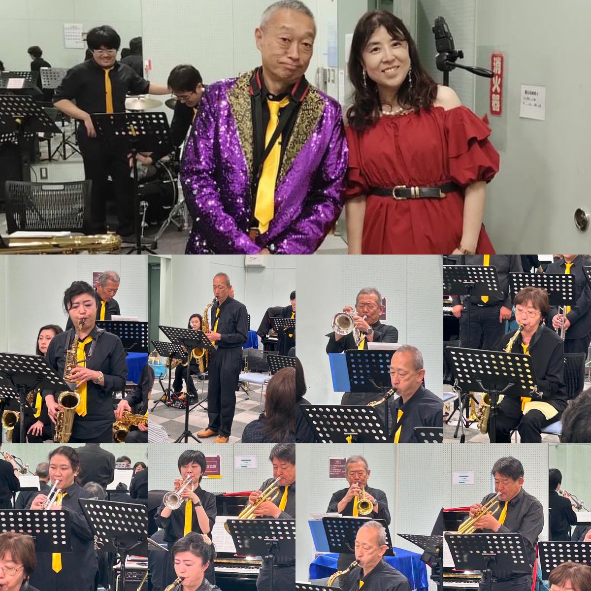 wataru_e3's tweet photo. カツバン2ndライブ 大盛況のうちに無事終える事が出来ました😉ご来場・お楽しみいただきありがとうございます!また夏にやりますよ。お楽しみ!メンバーも募集中。#ASax #TSax #Tb #BTb https://t.co/zZlCtnJZz8