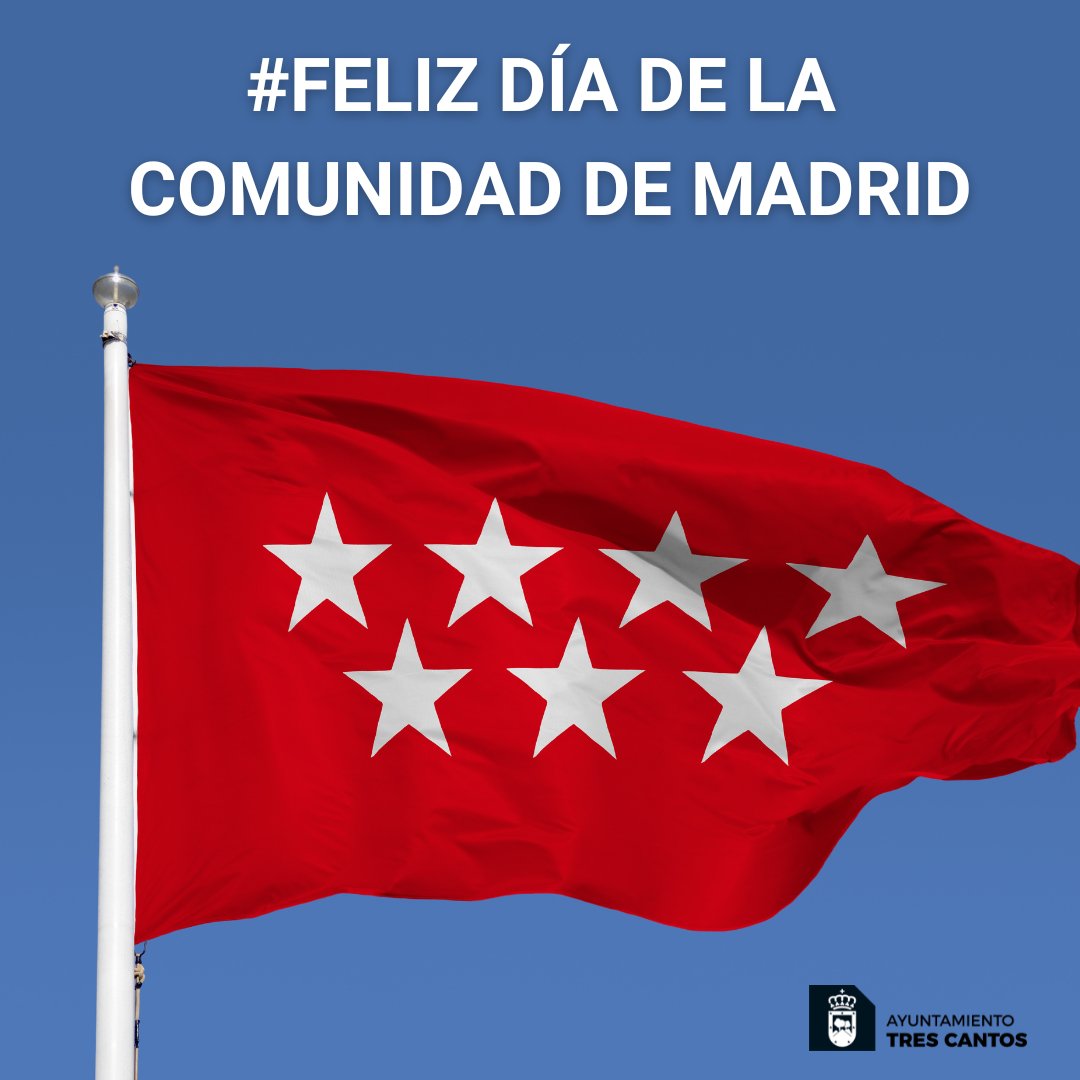 ¡Feliz día de la Comunidad de Madrid! #2deMayo