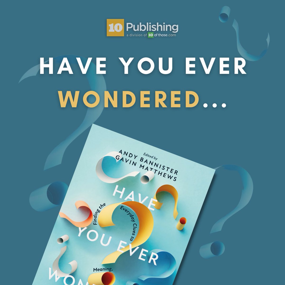 Thrilled that 'Have You Ever Wondered?' has sold half its initial print run in two weeks! And the stories we're hearing already of people giving it to friends, neighbours, and colleagues — and it gently starting conversations. solas-cpc.org/hyew-book/
