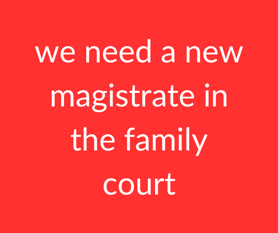 It's time for change in the Family Court. #JusticeForDVVictims #JusticeForSurvivors
#EndDVInjustice
#RemoveTheMagistrate
#BelieveSurvivors
#CompassionOverCruelty
#ReplaceTheMagistrate
#StandWithSurvivors
#SafeCourtsNow
#NoMoreInjustice
#SupportSurvivors
#FairnessMatters