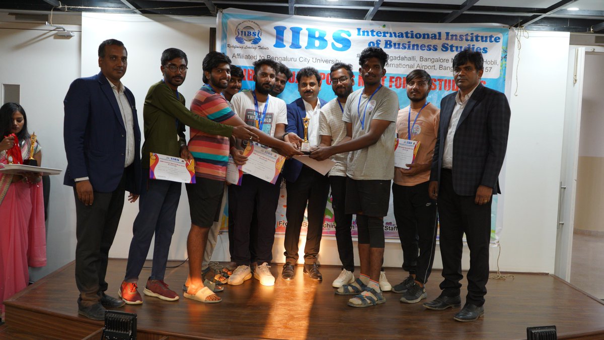 Congratulations to the champions and the runners-up of the MBA/PGDM Kabaddi (Men) event at the IIBS Sports Meet 2024! Your passion, perseverance, and prowess on the court were truly commendable. 

 #IIBSSportsMeet #MBA #PGDM #KabbadiChampions #TeamSpirit