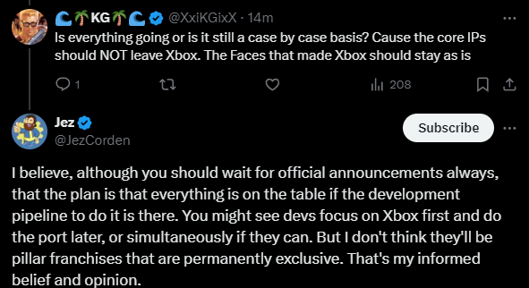 🚨🚨🚨 IT'S OVER Jez from Windows Central says ALL XBOX 1st Party Games are going to Playstation - even Forza & Halo 'I don't think they'll be pillar franchises that are permanently exclusive' - adds it's coming from a place of being informed on situation Xbox Hardware is
