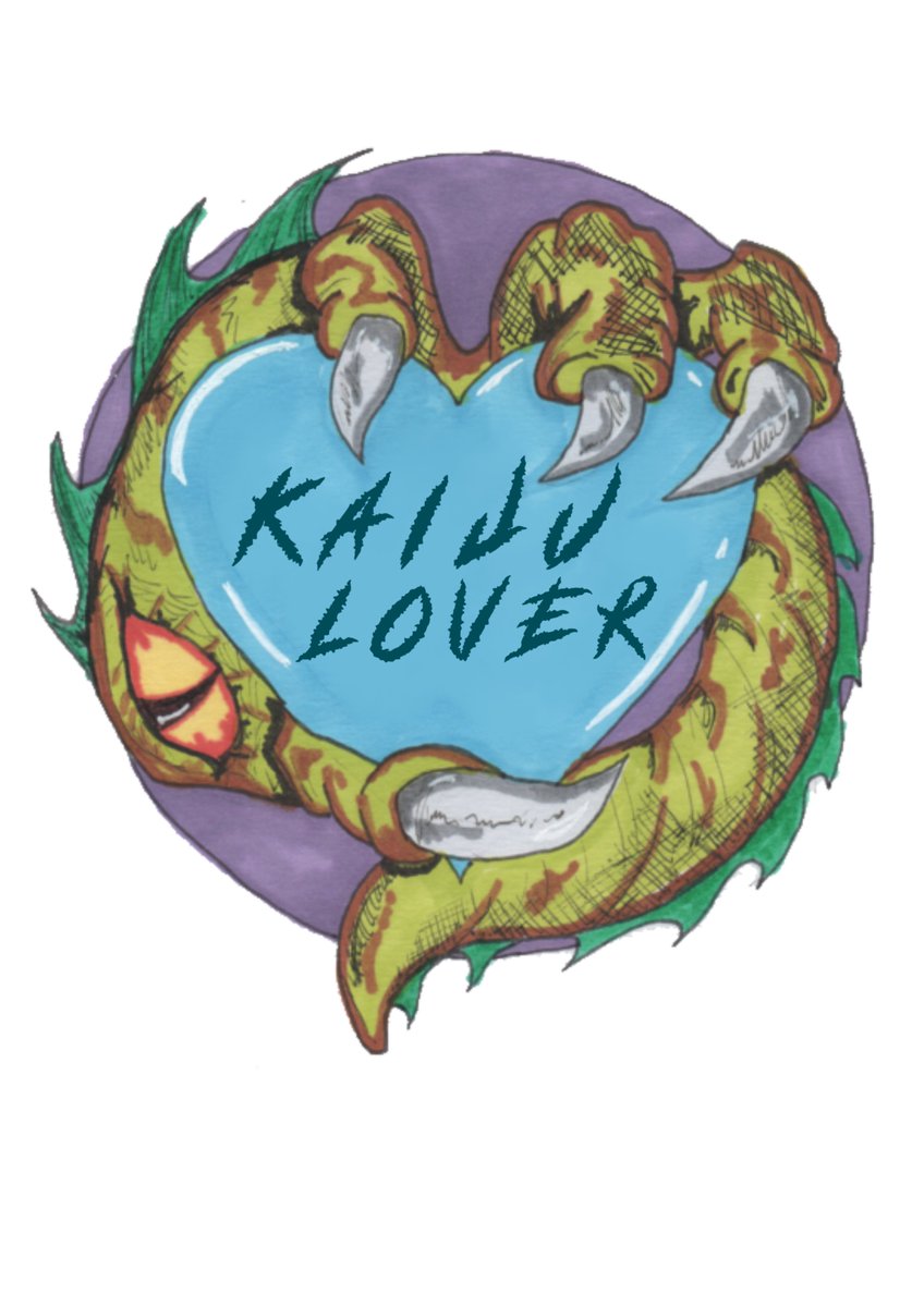 Kaiju Lover: Experience the thrill of giant monsters with our Kaiju Lover design. Do you like them big, strong and clawed then maybe this beast is where your heart lies? kck.st/4an0bgR #monsterromance #monsterfucker #monsterlover #teratophilia #monsterfan #kaiju