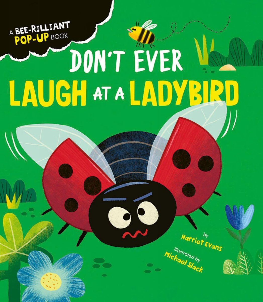 Meet a whole host of favourite insects & creatures in #HarrietEvans & #MichaelSlack’s brilliantly engineered pop-up board book Don't Ever Laugh at a Ladybird @books4mine @LittleTigerUK pamnorfolkblog.blogspot.com Review also @leponline later this week!