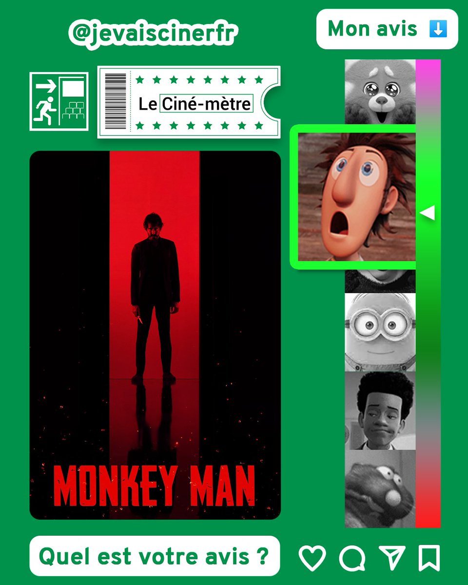 Dev Patel signe son premier long-métrage dans #MonkeyMan ! Et pour le coup, c'est bien plus qu'un simple John Wick à Mumbaï 🤩

Mon avis complet ⬇ jevaisciner.fr/films/monkey-m…

#JeVaisCiner #TousAuCinéma @BronStudios  @UniversalFR
