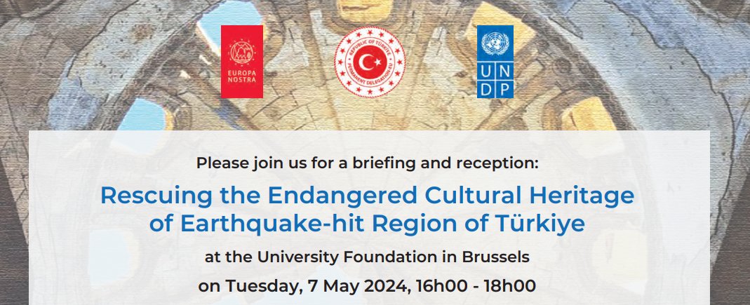 #DYK in #Türkiye 3,752 of 8,444 historical structures were damaged or destroyed during the devastating earthquakes in February 2023? 🇹🇷 Learn more about the recovery needs at the below event we co-organise next week in Brussels - register by 3 May 🔜 europanostra.org/events/rescuin…