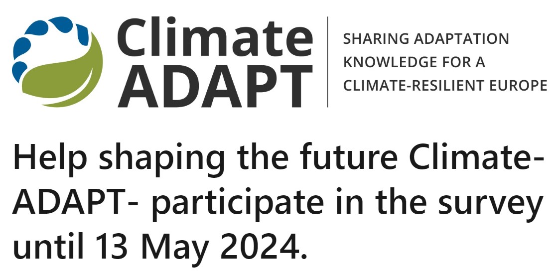📢Calling all #climateadaptation practitioners!
The 'Climate-ADAPT' platform is currently doing an evaluation to improve its platforms for users.
We need your feedback on content, function and dissemination.
You can take the short survey here: surveys.ramboll.com/servlet/com.pl…