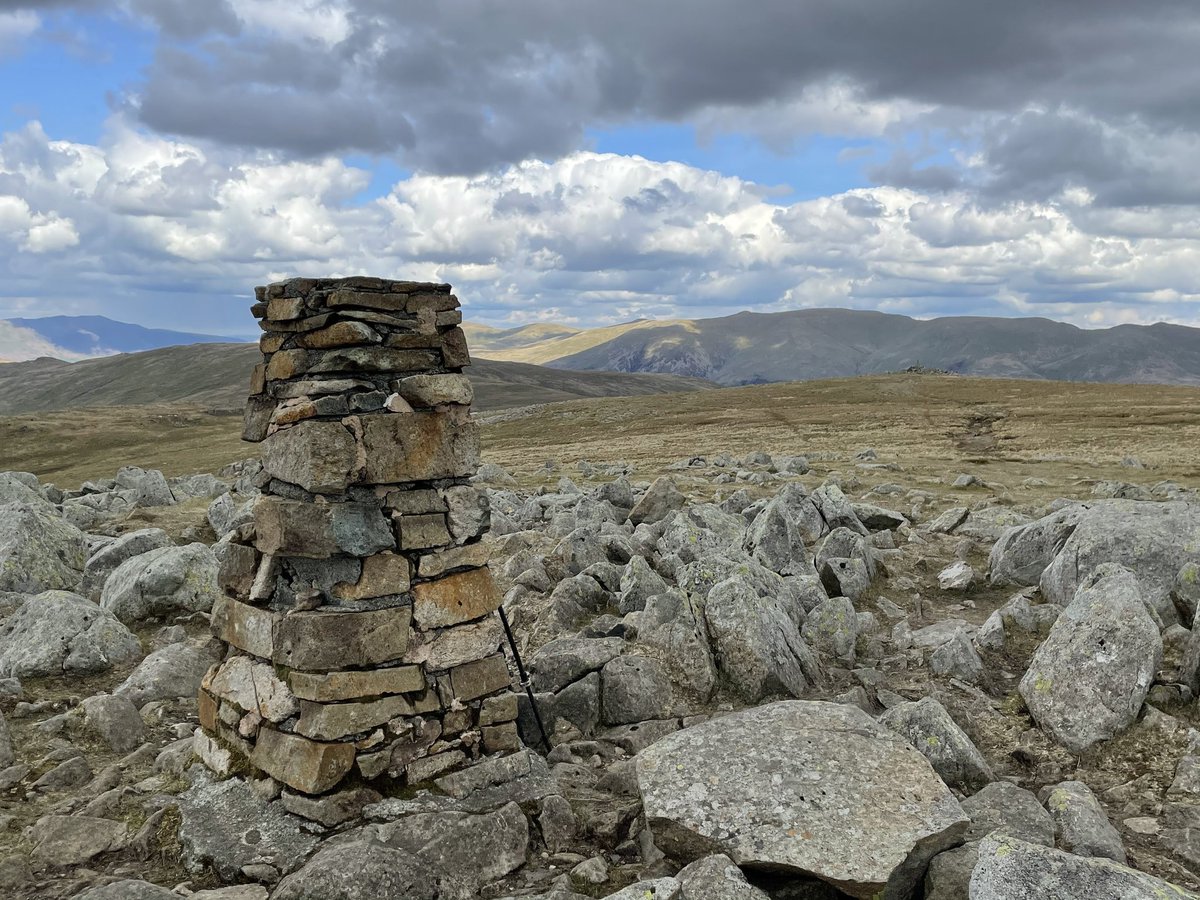 Trig on High Raise from lasf weeks luvvly walk in t lakes.
@TrigThursday @trigbagging
#trigpointthursday