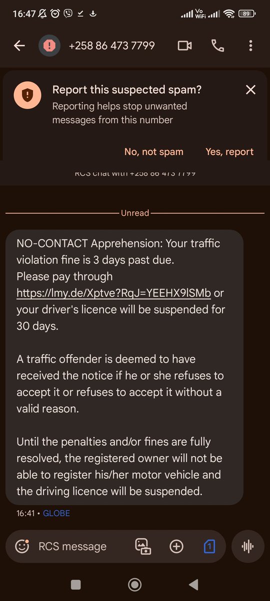 Pa legit check naman <a href="/LTOPhilippines/">Land Transportation Office</a>  ,nagpapadala ba kayo ng mga ganito before i click this link. Thanks!