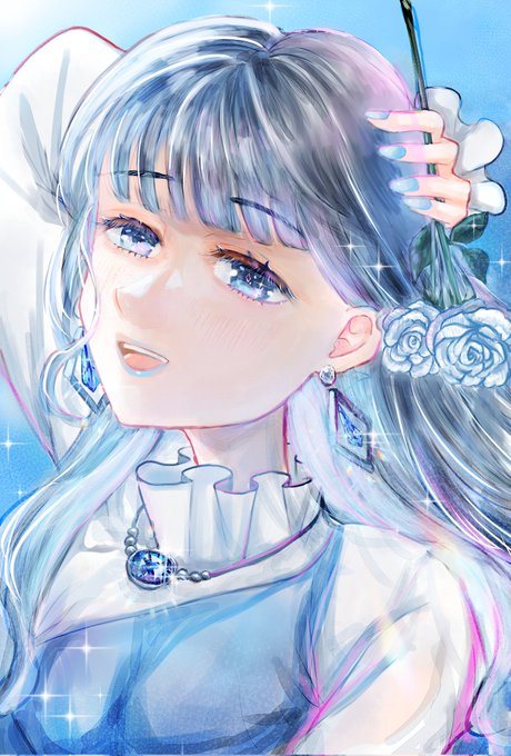 「blue eyes gem」 illustration images(Latest)