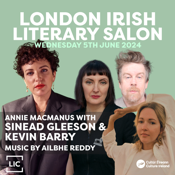 Coming back for a magical evening of books and music at the London Irish Centre on June 5th, where I'll be joined @sineadgleeson and Kevin Barry, and @ailbhereddy will be singing the songs... so excited for this one. Tickets on sale 10AM tomorrow londonirishcentre.ticketsolve.com/ticketbooth/sh…