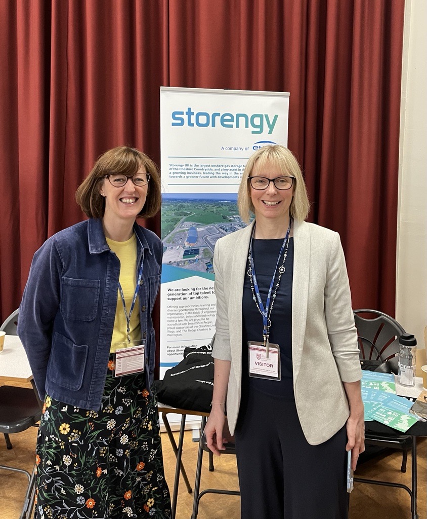 StorengyUK (@storengyuk) on Twitter photo A busy day at <a href="/leftwichhigh/">The County High School Leftwich</a> Careers fair yesterday. We had the opportunity to talk to year 9 and 10 students about the great work we do at #StorengyUK. Showcasing the many different roles required to run the gas plant now and in the future as we develop green energy storage. A busy day at <a href="/leftwichhigh/">The County High School Leftwich</a> Careers fair yesterday. We had the opportunity to talk to year 9 and 10 students about the great work we do at #StorengyUK. Showcasing the many different roles required to run the gas plant now and in the future as we develop green energy storage.
