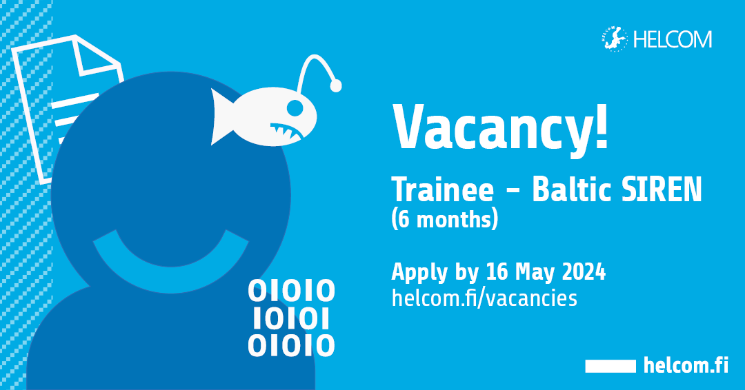 Join the forces behind fearless #marineprotection!

We are looking for a trainee to support us in i.a. data collection and quality control, as well as compiling information, about non-indigenous species.

👉The ad: bit.ly/3UJMNOB
#BalticSea #marineenvironment