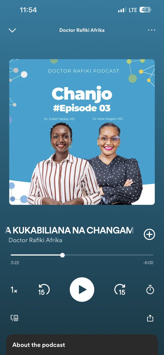 Mara nyingi unakutana na akina mama wenye hofu kila inapokaribia siku ya chanjo kwa sababu ya zile heka heka za kumpoza mtoto baada ya sindano. Basi episode hii ya @DoctorRafiki itakupa tips mama anavyoweza kujiandaa kwa siku hiyo. Bonyeza hapa: open.spotify.com/episode/5ZB5CH…