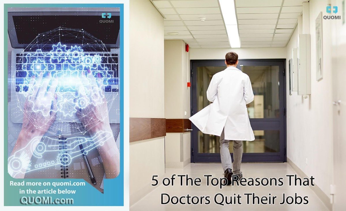 Are you feeling optimistic about the future for doctors? Or, perhaps,do you have a little more of a pessimistic outlook? 
quomi.com/healthcare/5-o…
#quomihealthcare #quomiprofessionals #quomi #MedicalCareer #healthcare #FutureOfMedicine #FutureDoctor #doctorburnout #medicalstudent