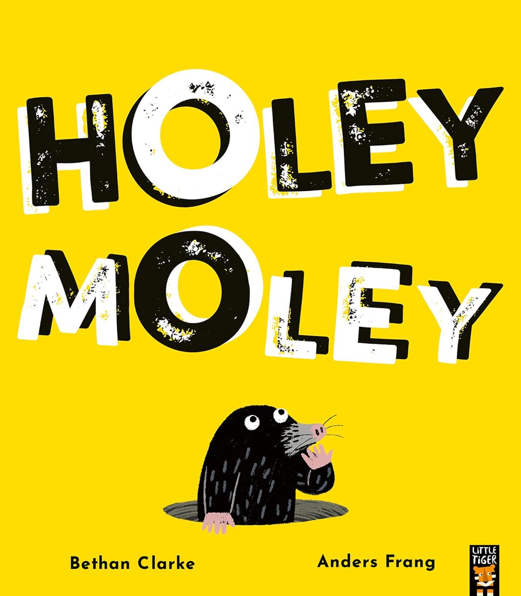 Get ready to have your brain befuddled & your funny bone tickled with #HoleyMoley debut author @_BethanClarke & illustrator @andersfrang’s super-funny picture book @books4mine @LittleTigerUK pamnorfolkblog.blogspot.com Review also @leponline later this week!