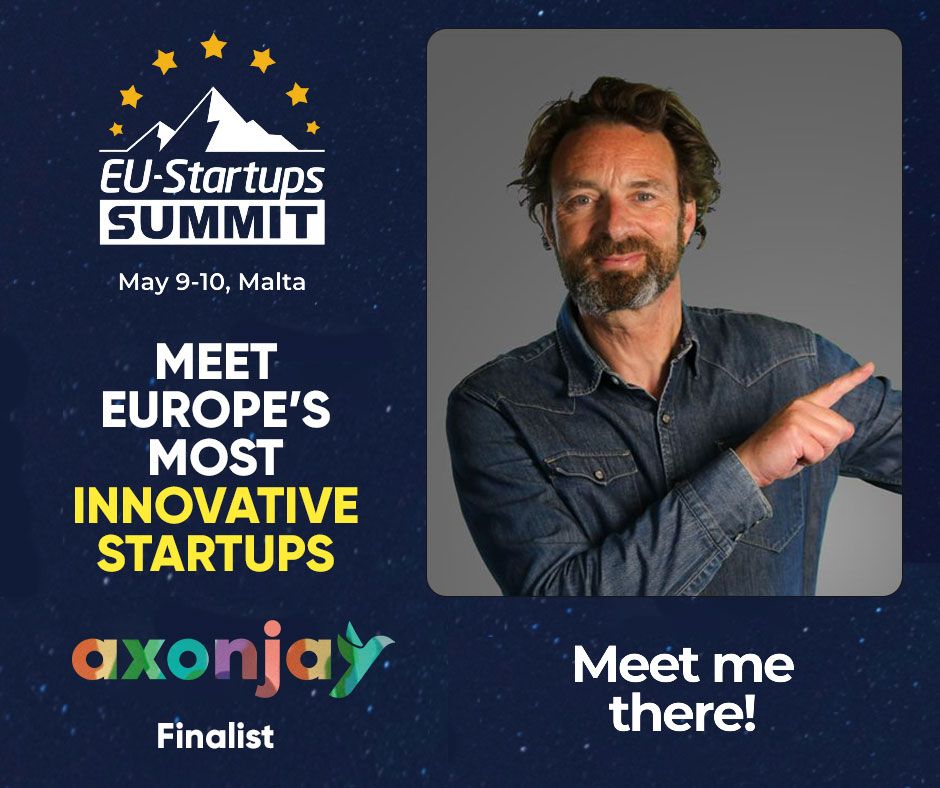 💥Whoop, whoop💥....
🤘AxonJay is going to the #finals of the Eurosong of Startups in Malta organized by EU-Startups ! 🤘🎉
🙏❤️ Proud to represent Belgium and the new way of looking at #deeptech and #AI #greenAI ; come and cheer for us plus give us your 12 points at the…