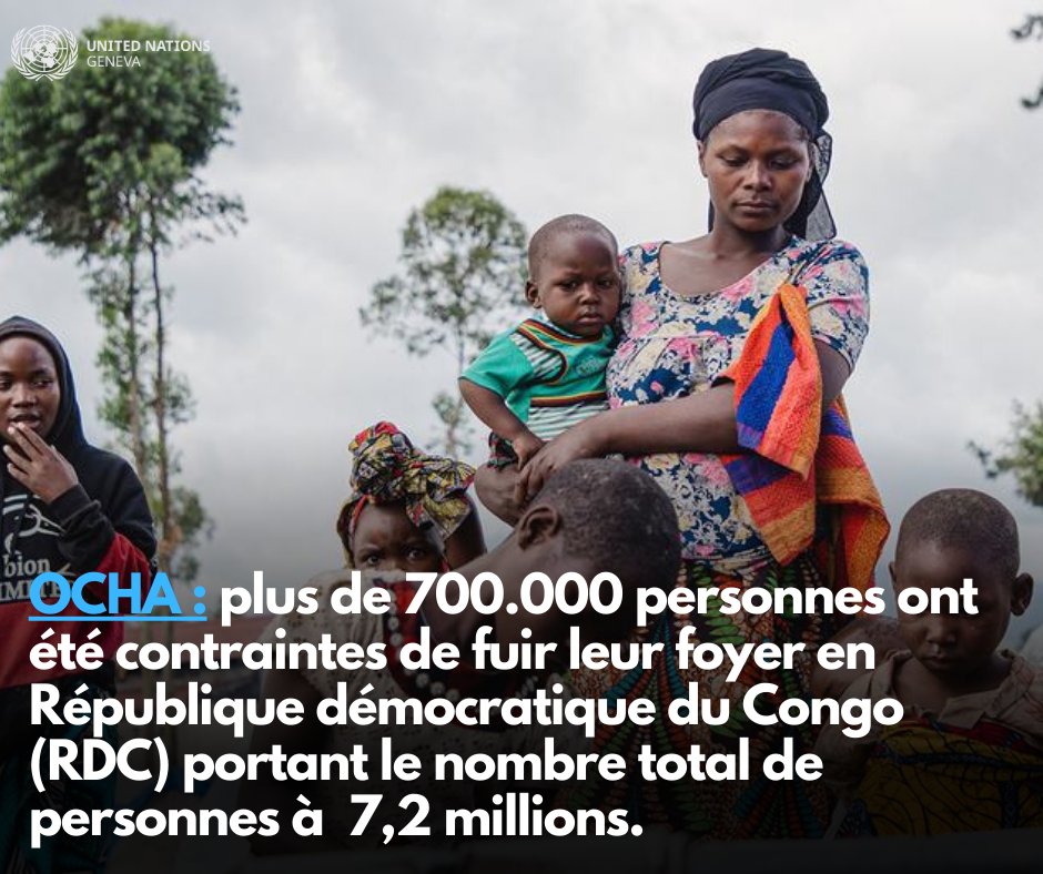 #RDCongo - @UNReliefChief et 20 hauts responsables lancent un appel d'urgence pour : 🔸combler le déficit de financement 🔸garantir un accès sans entrave 🔸faire preuve de volonté politique pour mettre fin à la violence ▶️t.ly/_H1fo