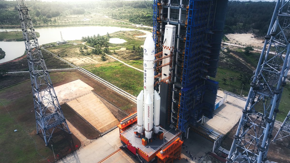 The Chang'e-6 lunar probe is scheduled for launch on May 3, according to the China National Space Administration on Wednesday. The probe is set to collect samples from the far side of the moon, making this mission the first of its kind in human history. #China #space