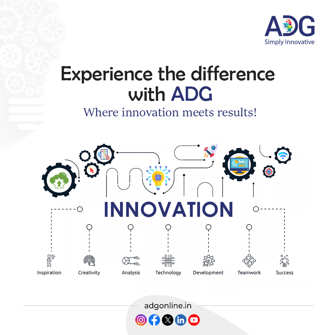 Ready to elevate your game? Experience the difference with ADG - where innovation isn't just a buzzword, it's our driving force. Let us turn your vision into tangible results. 💡 #adgonline #ADG #Innovation #Results #growth