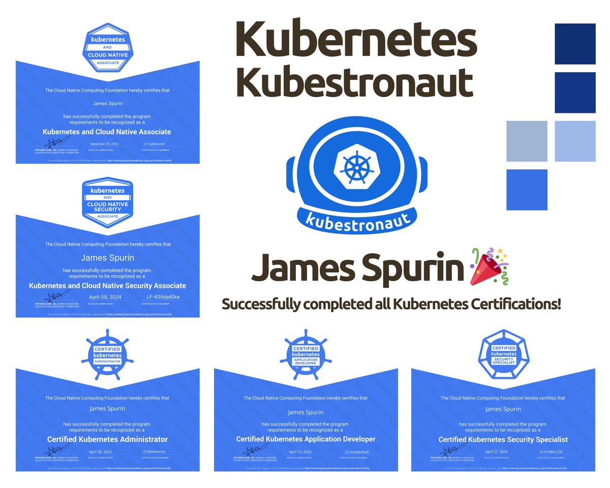 I'm super excited to share that I have now successfully completed all of the Kubernetes Certifications required, to be recognised as a Kubestronaut! 🎉 For those who are not familiar with this, the Kubestronaut programme was launched recently at KubeCon EU 2024 in Paris and it's…