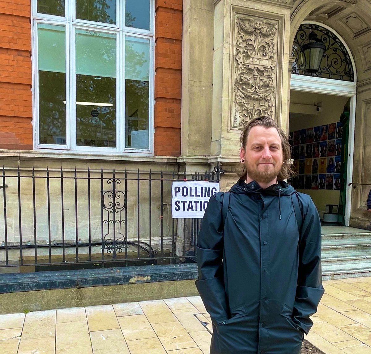 Voter Matt Tinsley in Brixton tells me just now he thinks the new voter ID rules are “just a way for the Tory government to keep people from voting”

Also says he’s received no literature from candidates during the campaign - “I had to do my own research” #VoteWatch24…