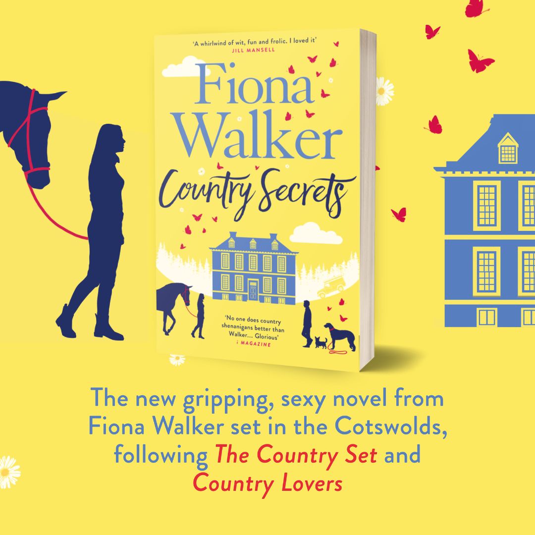 'Fiona Walker at her best, a gorgeous romp of a book' ⭐⭐⭐⭐⭐ #CountrySecrets by @fionawalkeruk is coming in paperback! Old friendships, new loves, jealousies, village gossip and beautiful horses 👉 bit.ly/4bl70zH