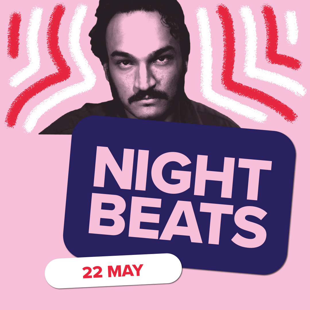 On Wed 22 May we welcome psychedelic rock enigma @thenightbeats 🎸🎸 Join us for a hypnotic evening of Spaghetti Western film scores, psych-pop and earworm cuts. Book now > richmix.org.uk/events/night-b…