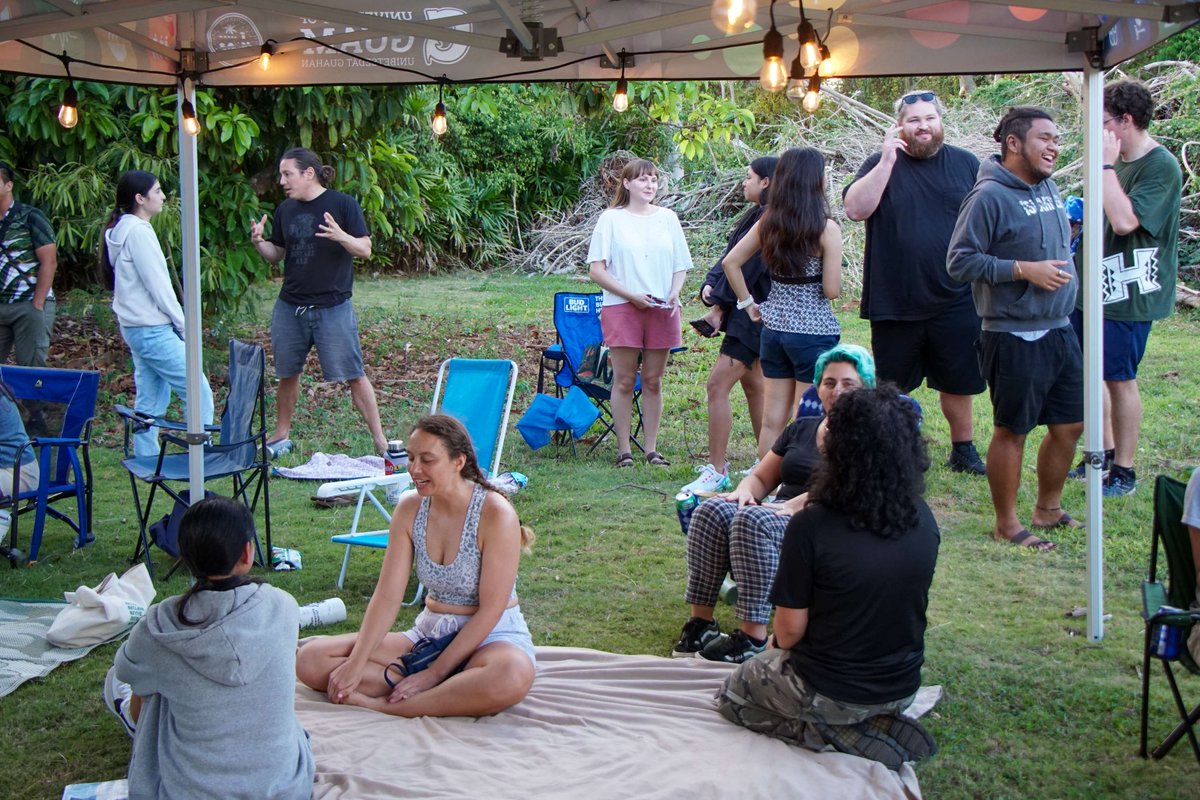 🪸UOG STEM students discussed relation between their research &amp; culture at NSF INCLUDES SEAS Islands Alliance Guam Hub &amp; Guam NSF EPSCoR's Near-Peer event!  Students shared insights on presenting at the 15th UOG Conference on Island Sustainability! 🌊