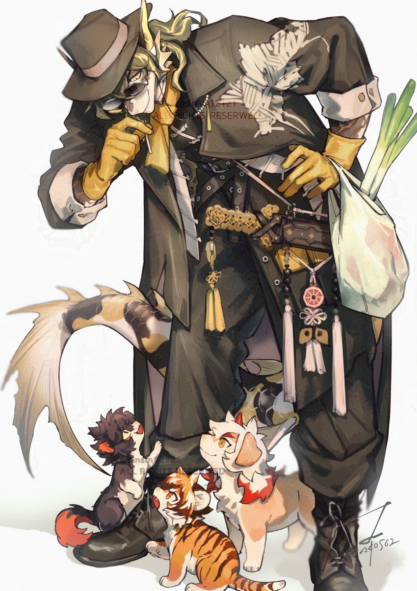 リー先生はネギが突き出した袋持っててもかっこいいな