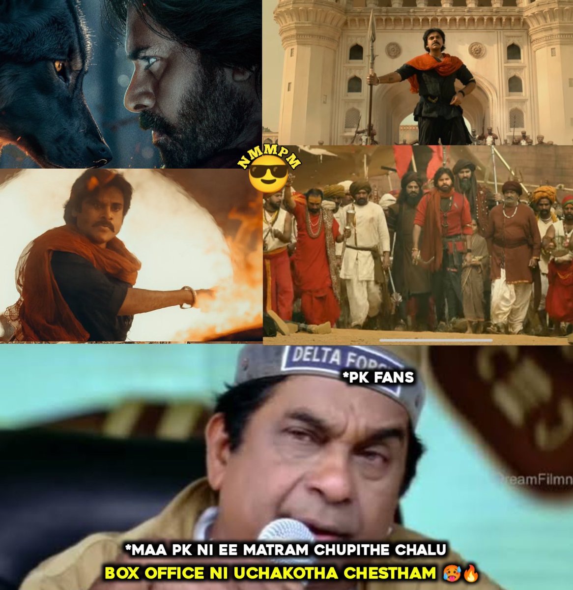 Chill_Bros's tweet photo. HariHaraVeeraMallu - 𝑷𝒂𝒓𝒕 1 - 𝑺𝒘𝒐𝒓𝒅 𝒗𝒔 𝑺𝒑𝒊𝒓𝒊𝒕  Ela Anipichi Mawa 🥵🔥
#hariharaveeramallu #pawankalyan #krishjagarlamudi #mmkiravani #nidhiagarwal #hariharaveeramallupart1 #hariharaveeramallupart1swordvsspirit https://t.co/o3ye86KjUc