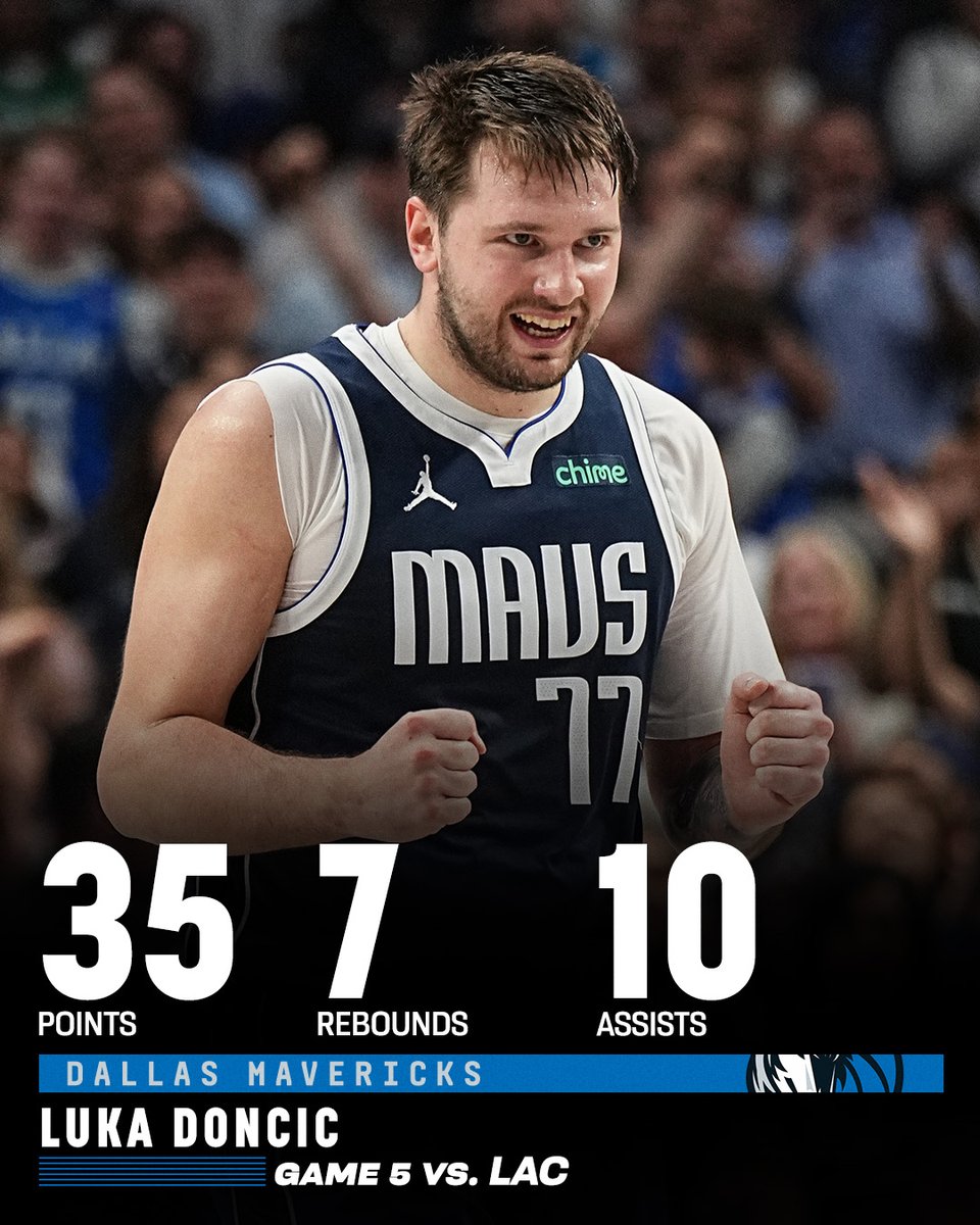 Luka and the Mavs take Game 5 in LA 😤