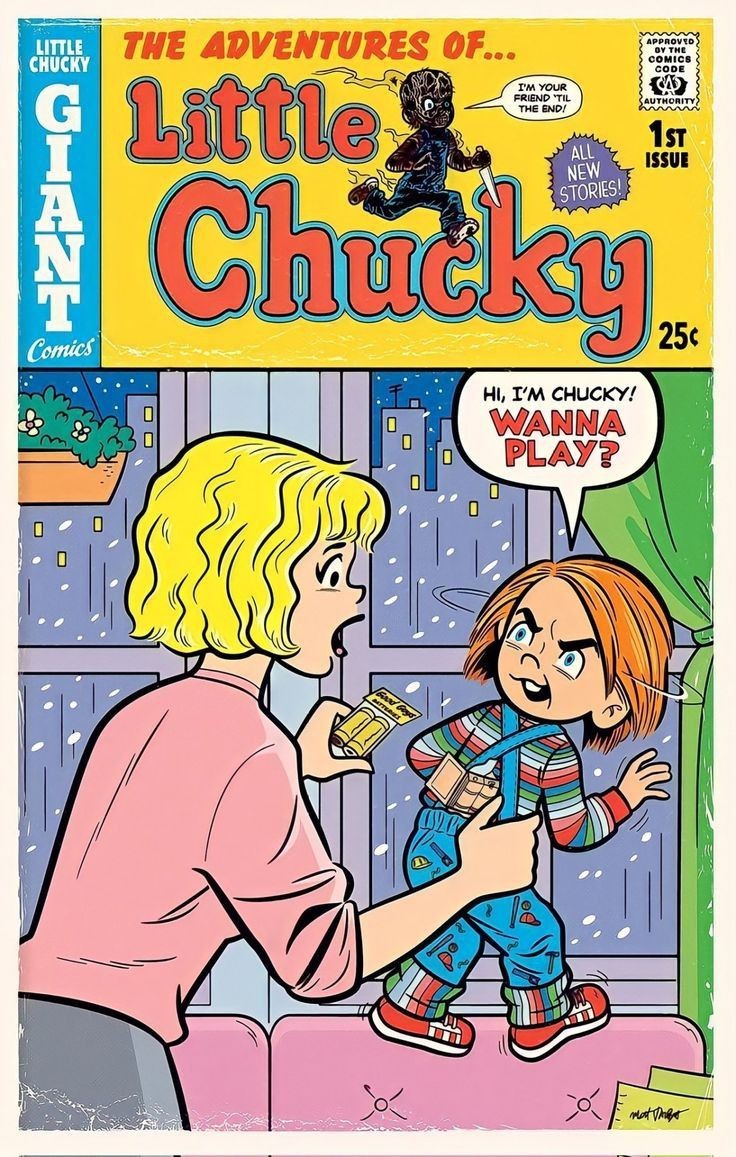 Child's Play (1988)

Horror Comics Art by 🎨 Matt Talbot