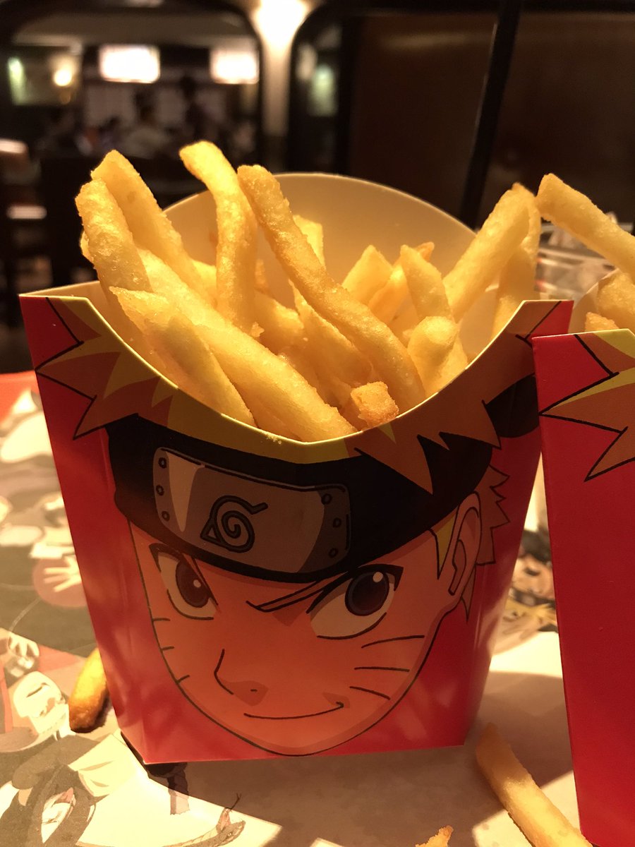what’s wrong babe? you haven’t touched your Naruto fries