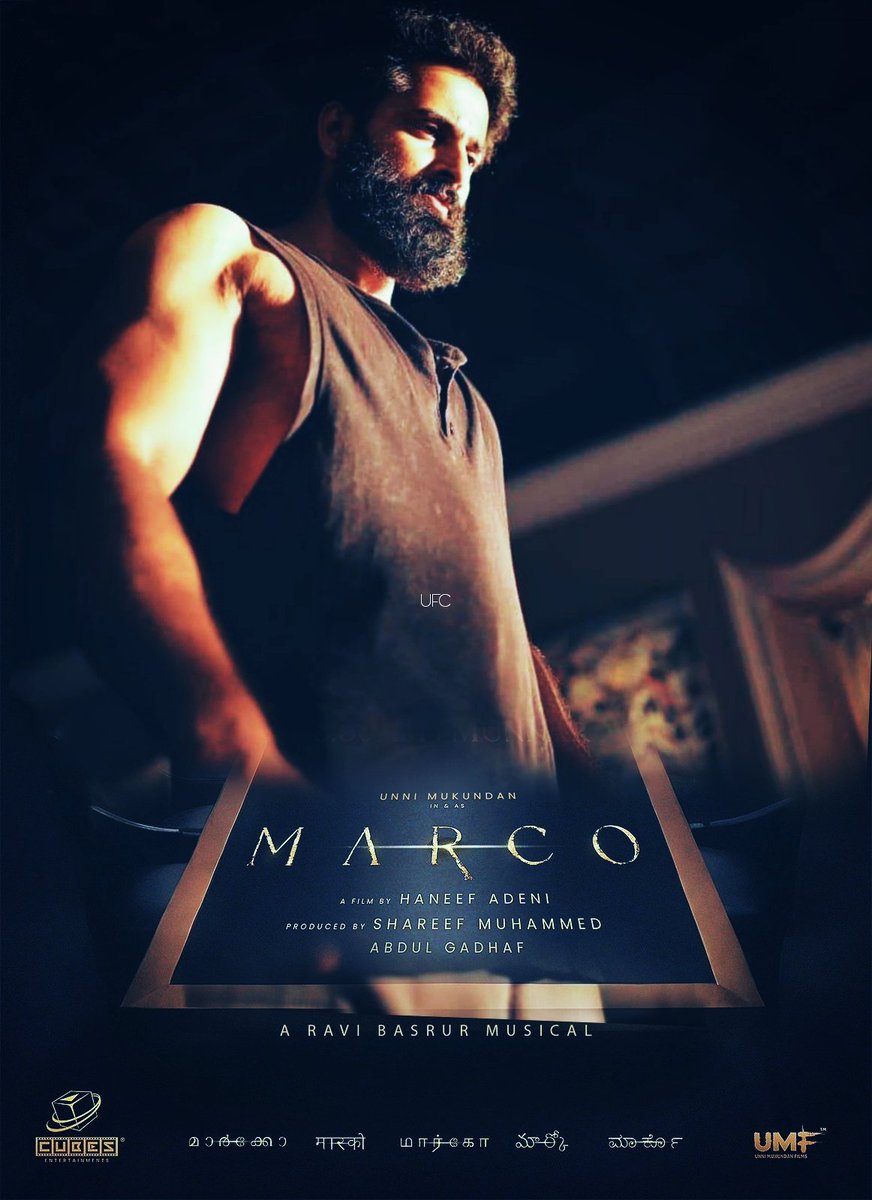 #Marco shoot starts tomorrow #UnniMukundan #mollywood