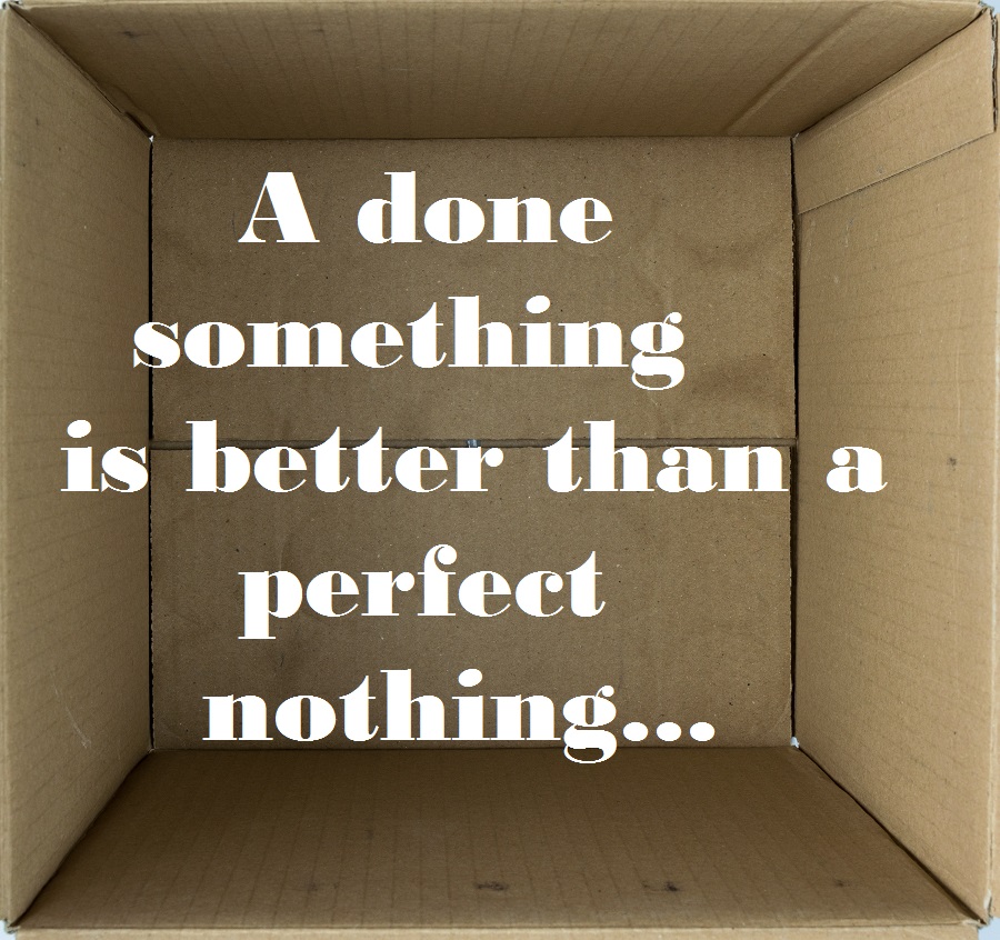 'A done something is better than a perfect nothing.' Do something  #Australian #POSSystem gurus: possolutions.com.au/blog/a-done-so… #ProductivityTips #SmallBizSuccess

Have you ever felt frozen before starting a task because it's not perfect?